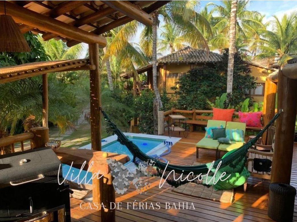 Villa Nicolle - Bahia - Praia Do Espelho Dış mekan fotoğraf