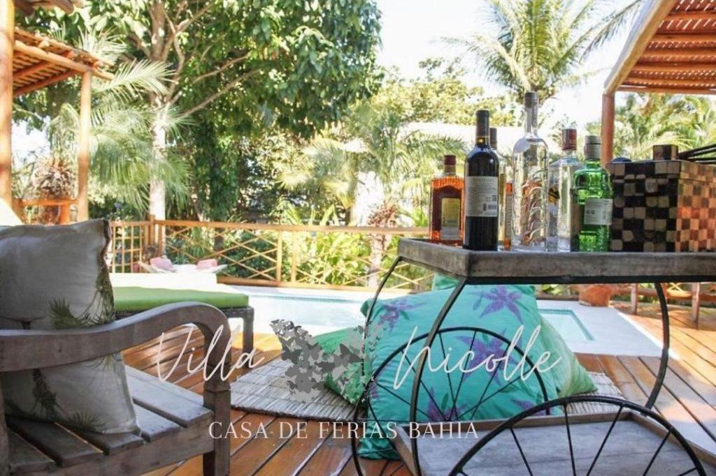 Villa Nicolle - Bahia - Praia Do Espelho Dış mekan fotoğraf