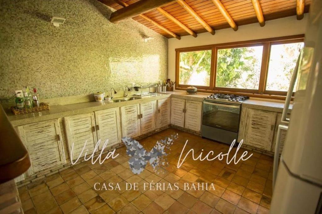 Villa Nicolle - Bahia - Praia Do Espelho Dış mekan fotoğraf