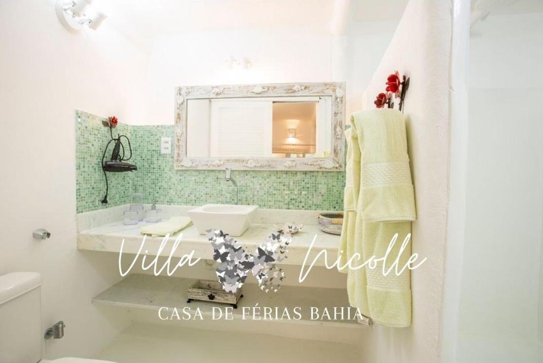 Villa Nicolle - Bahia - Praia Do Espelho Dış mekan fotoğraf